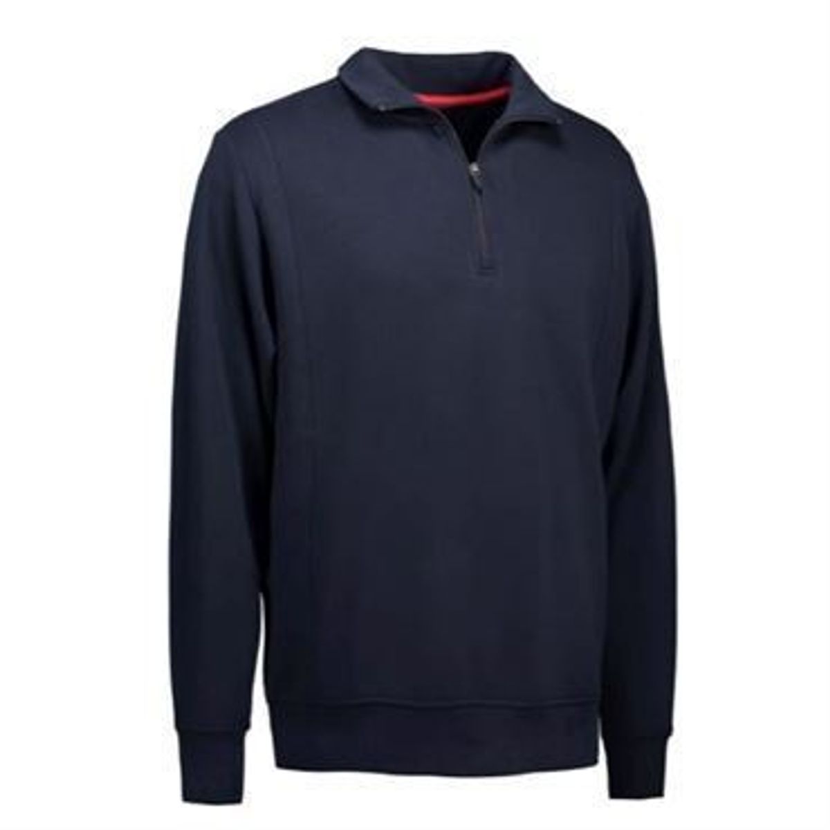 Id Sweatshirt Med Krave 0603 Navy-2xl