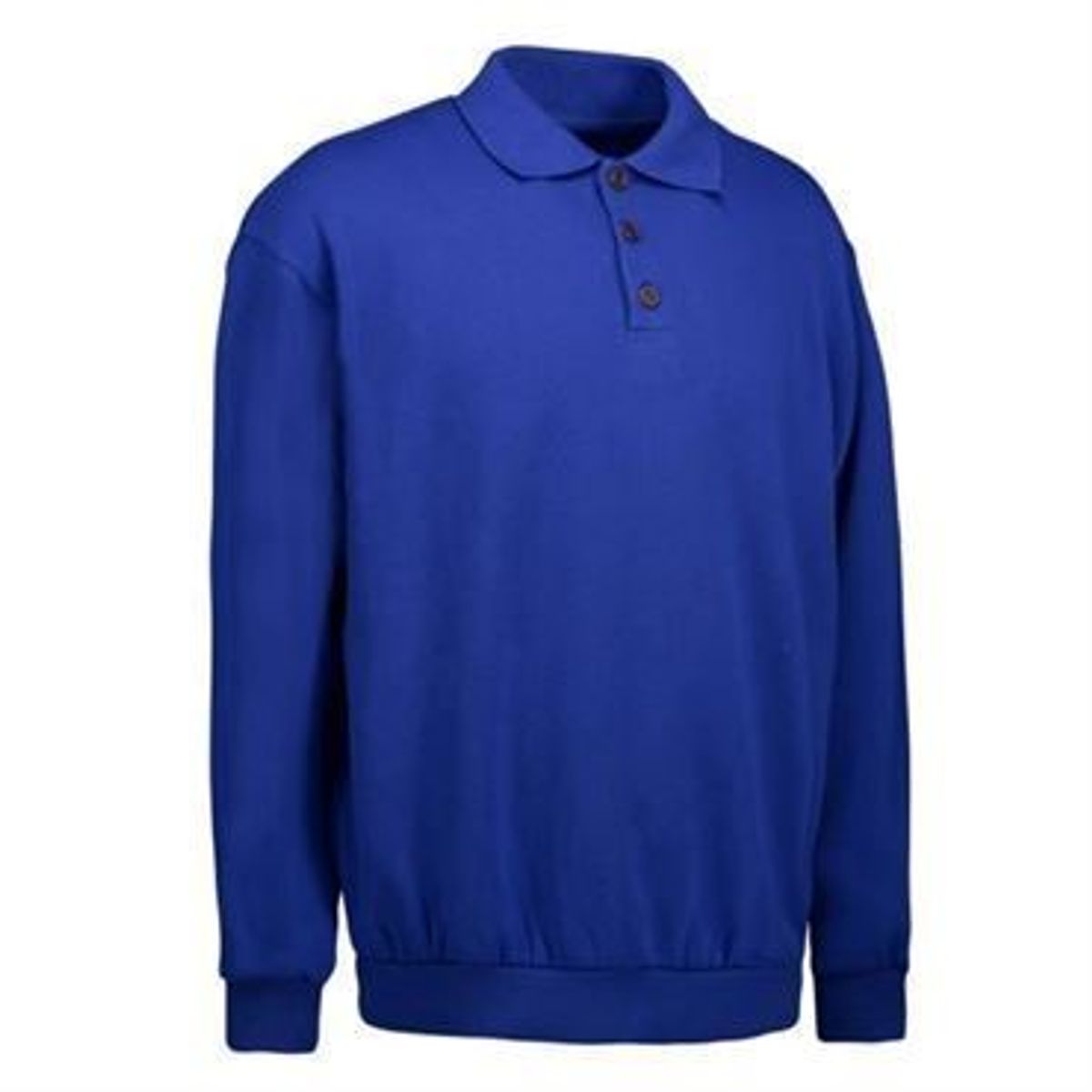 Id Polosweatshirt 0601 Kongeblå-medium