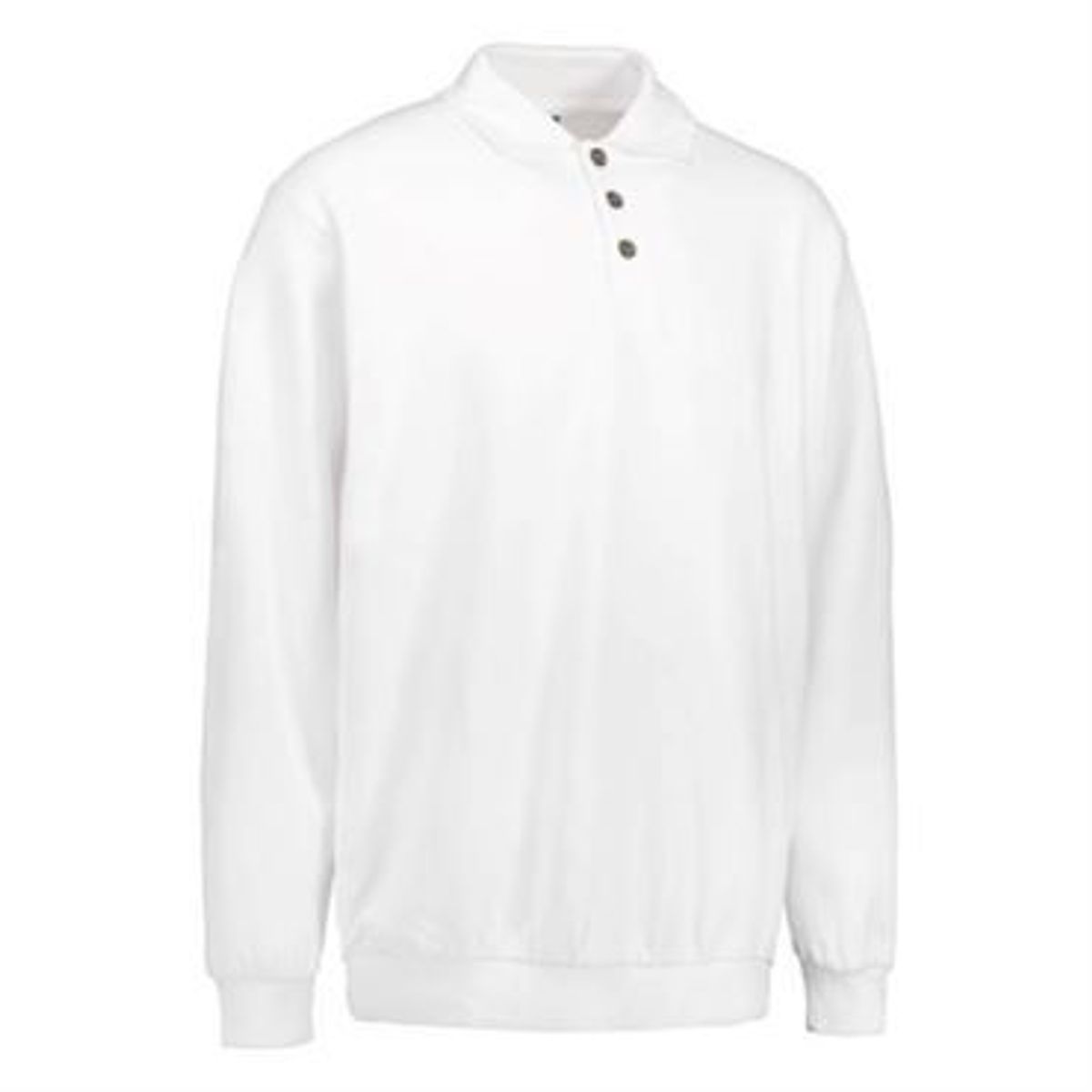 Id Polosweatshirt 0601 Hvid-large