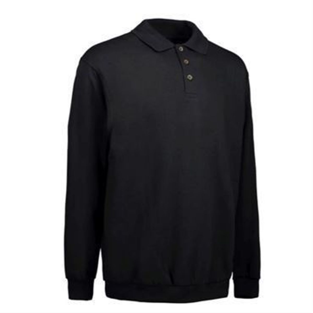 Id Polosweatshirt 0601 Sort