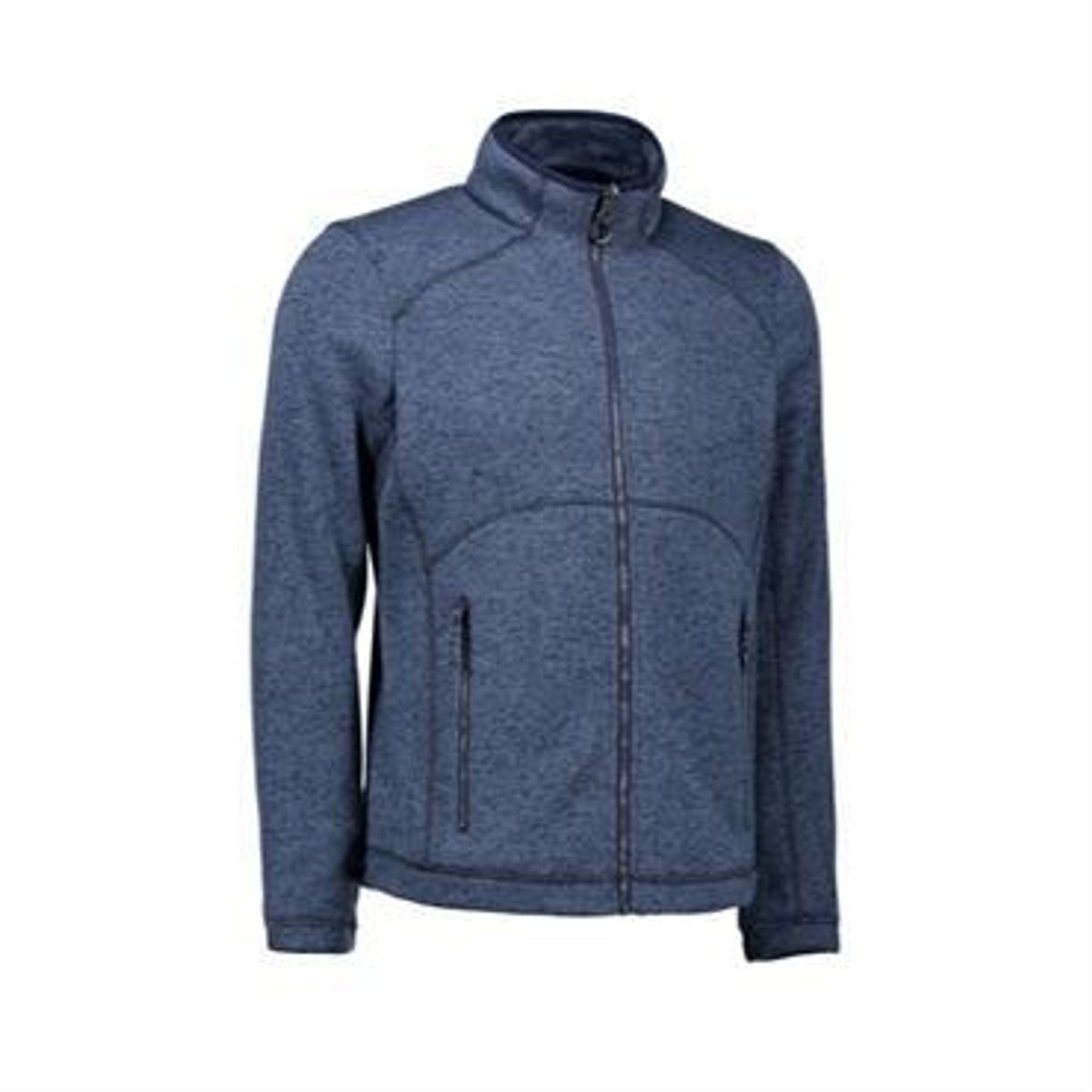 Id Fleece Jakke 0847 Navy Melange