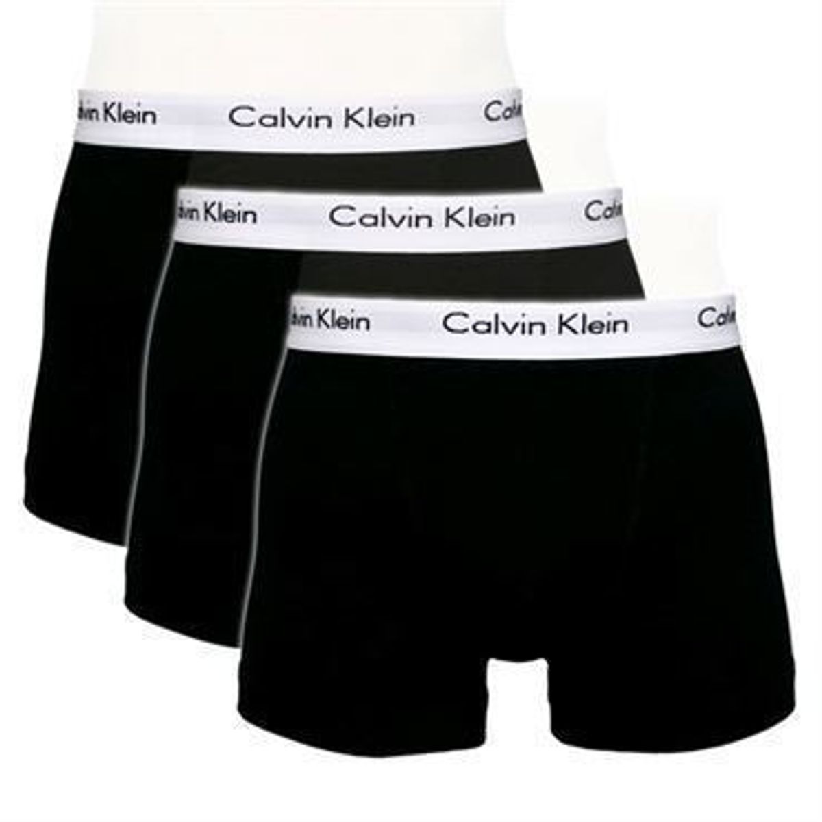 Calvin Klein Trunks 3-pak Sort-x-large