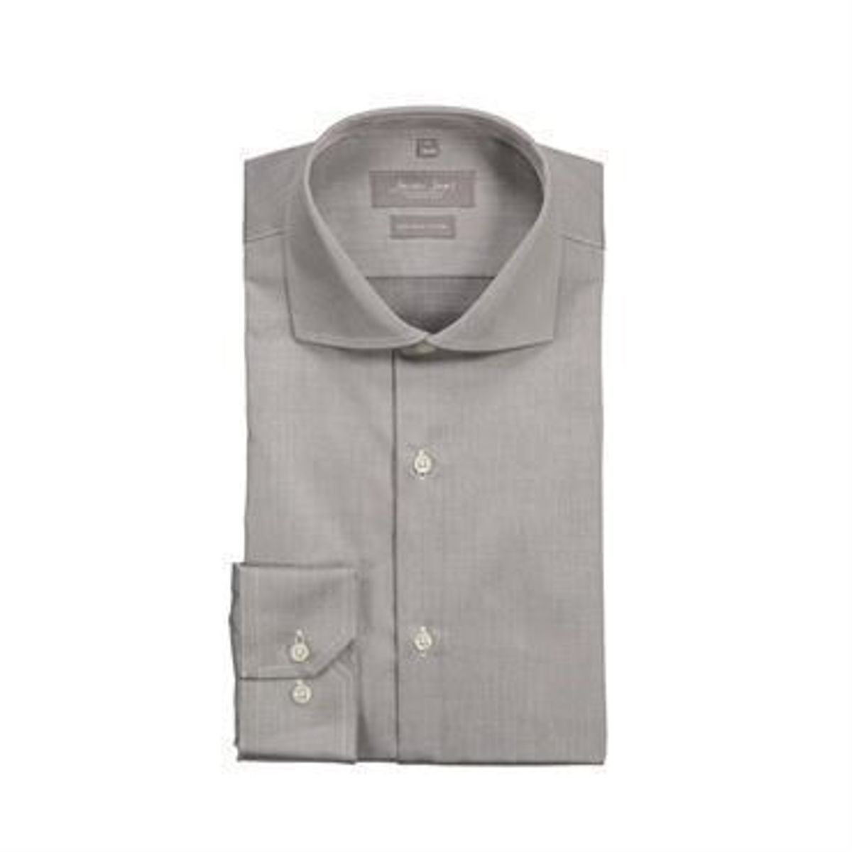 Seven Seas Skjorte Slim Fit Ss30 Silver Grey-38 / Small