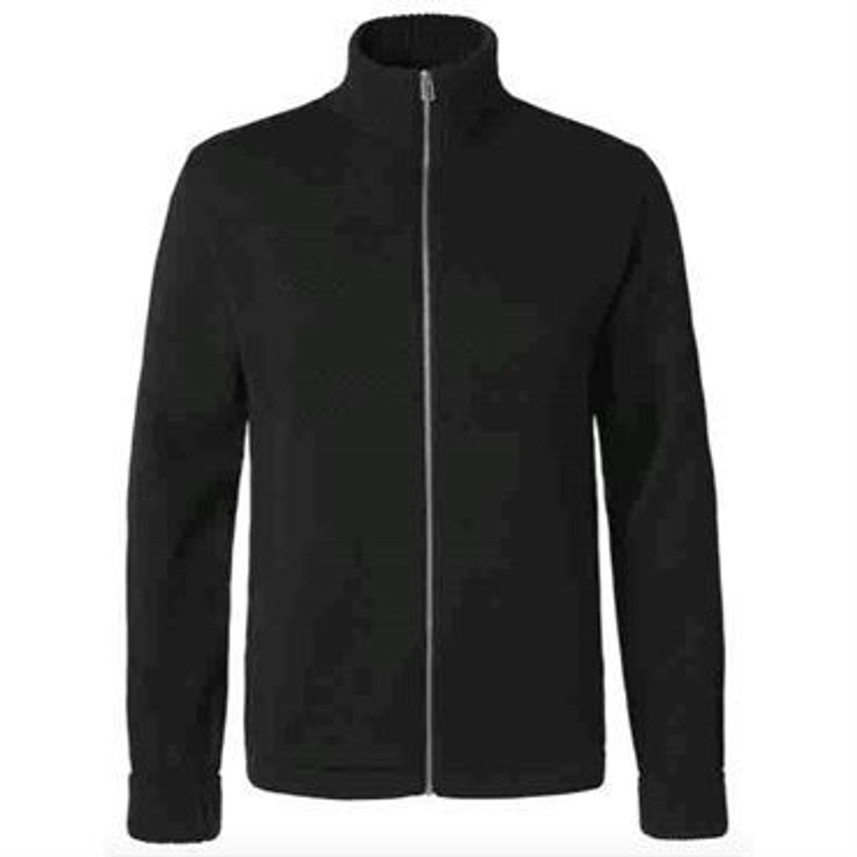 Mads Nørgaard Cardigan Klemens Zip 200860 Black-large