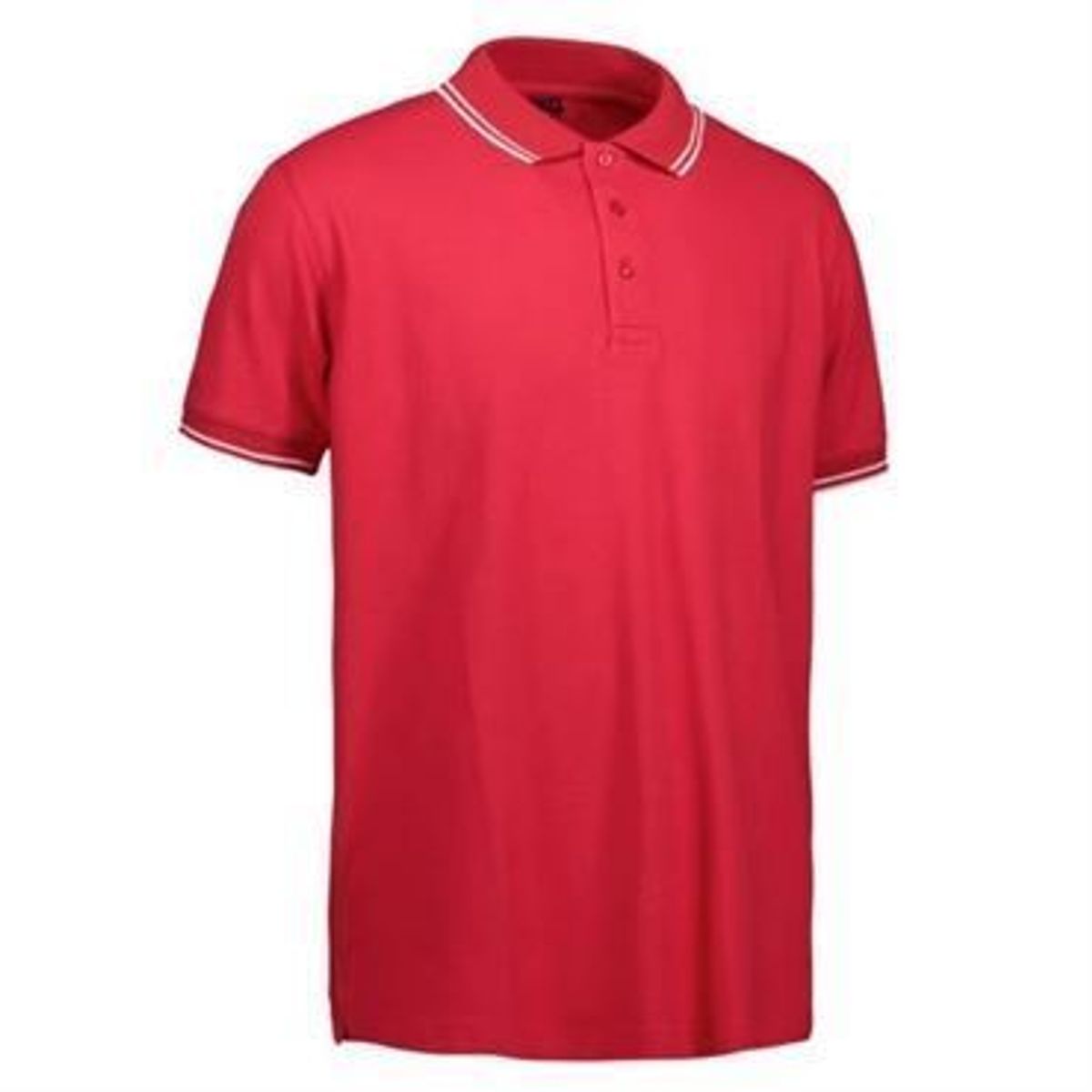 Id Stretch Polo 0522 Rød-xl