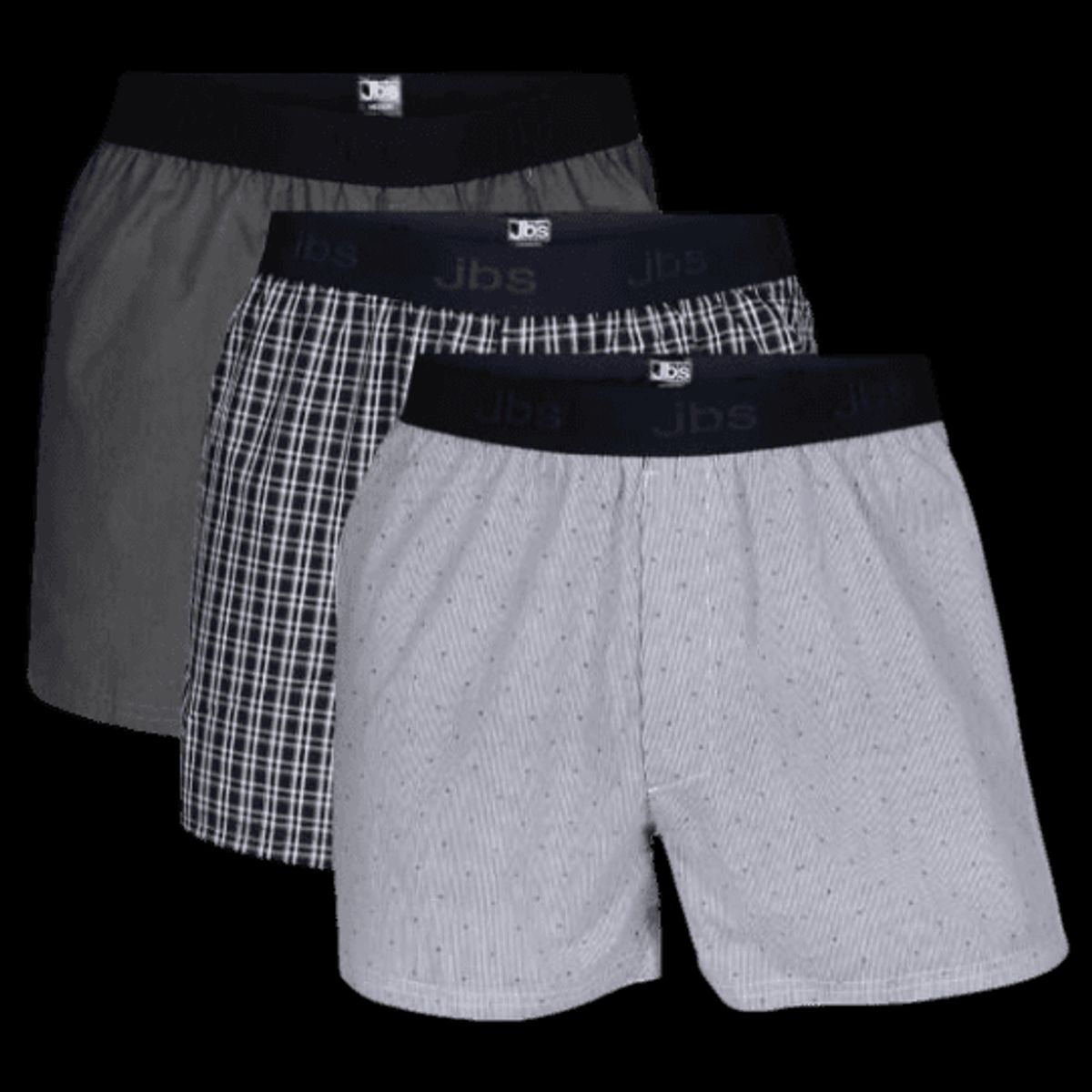 Jbs 3-pack Løse Boxershorts Økologisk Bomuld_2x-large