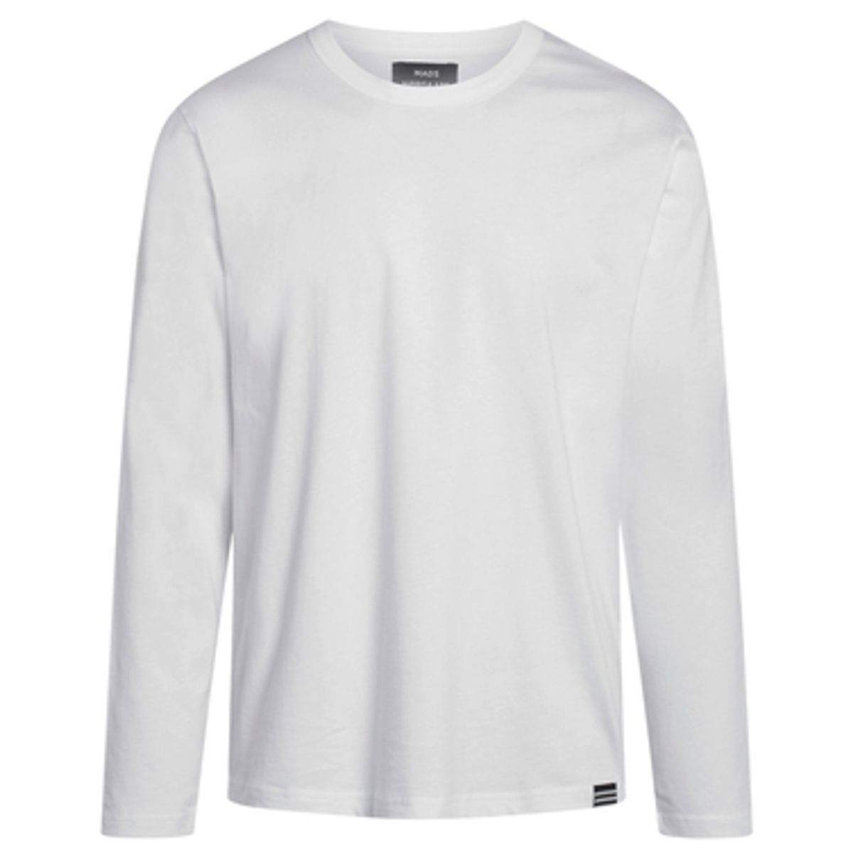 Mads Nørgaard Langærmet T-shirt Thor Organic White-small