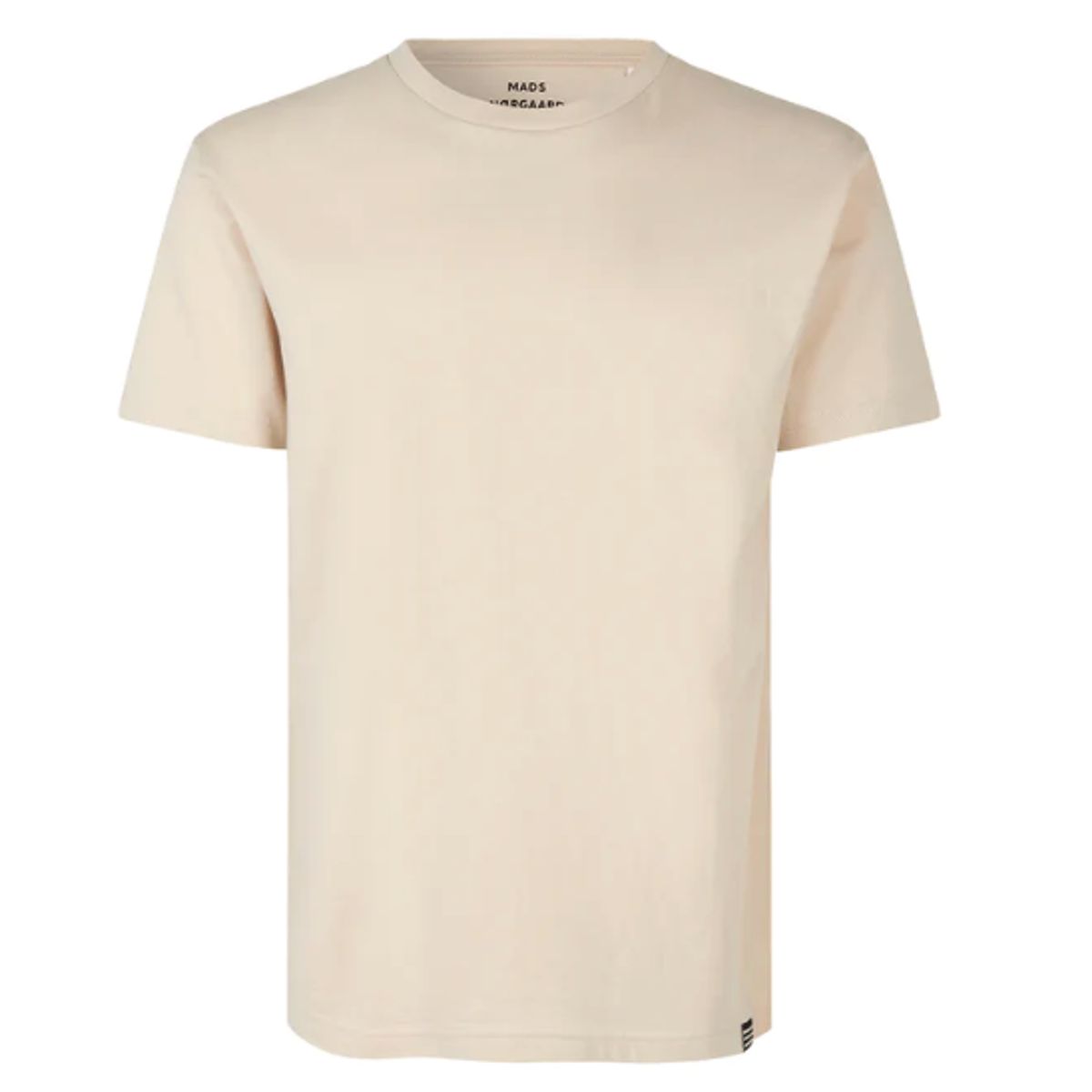 Mads Nørgaard T-shirt Organic Thor Almon Milk_Medium