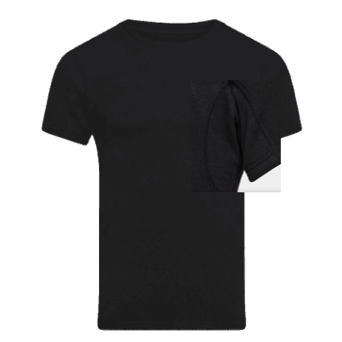 Jbs Undertrøje Med O-hals Bambus Sweat Proof Black_2x-large