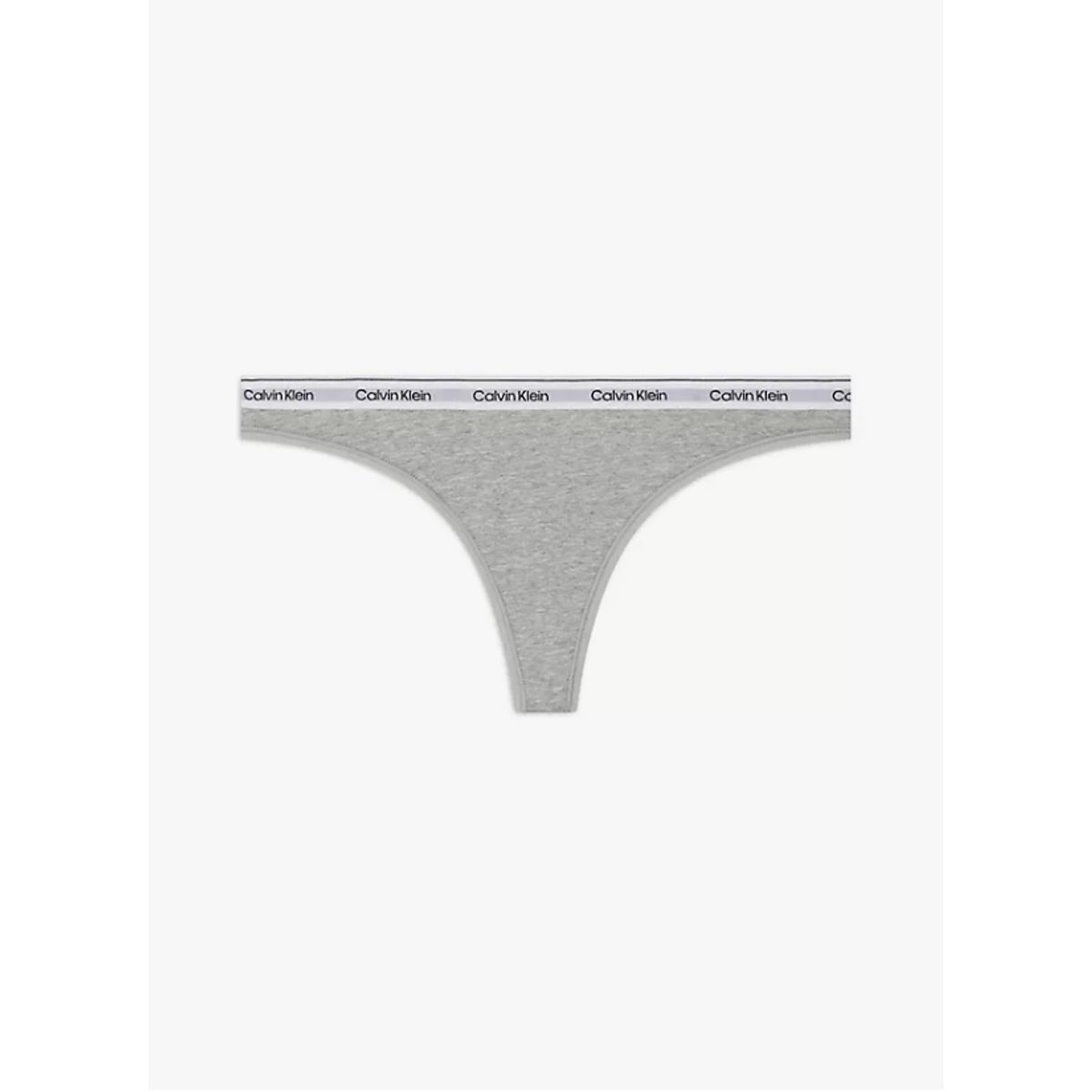 Calvin Klein Woman Thong Qd5043e Heather Grey-medium