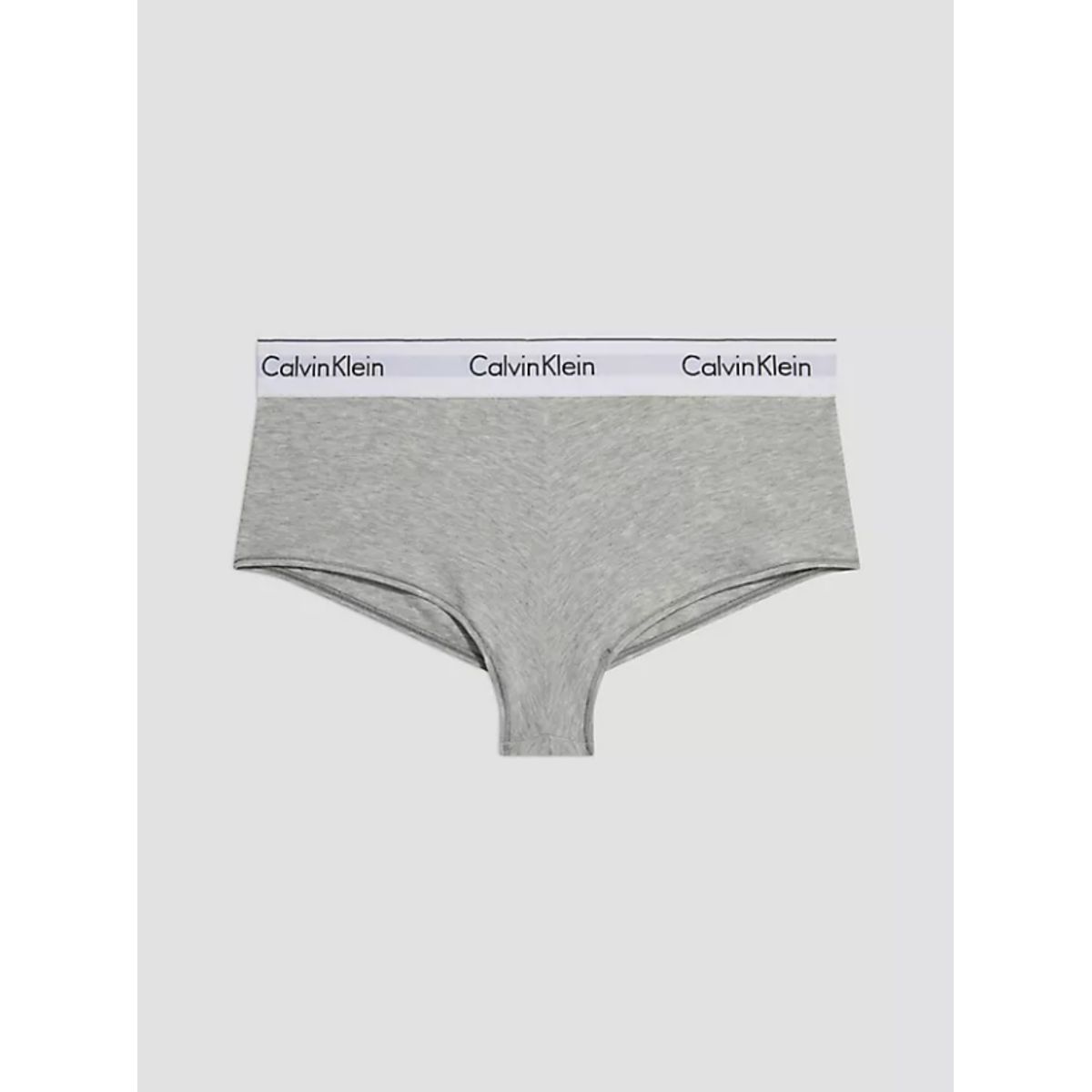 Calvin Klein Woman Boyshorts F3788e Heather Grey-medium