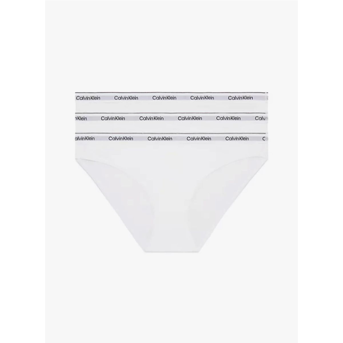 Calvin Klein Women 3-pack Bikini Qd5207e White/white/white-medium