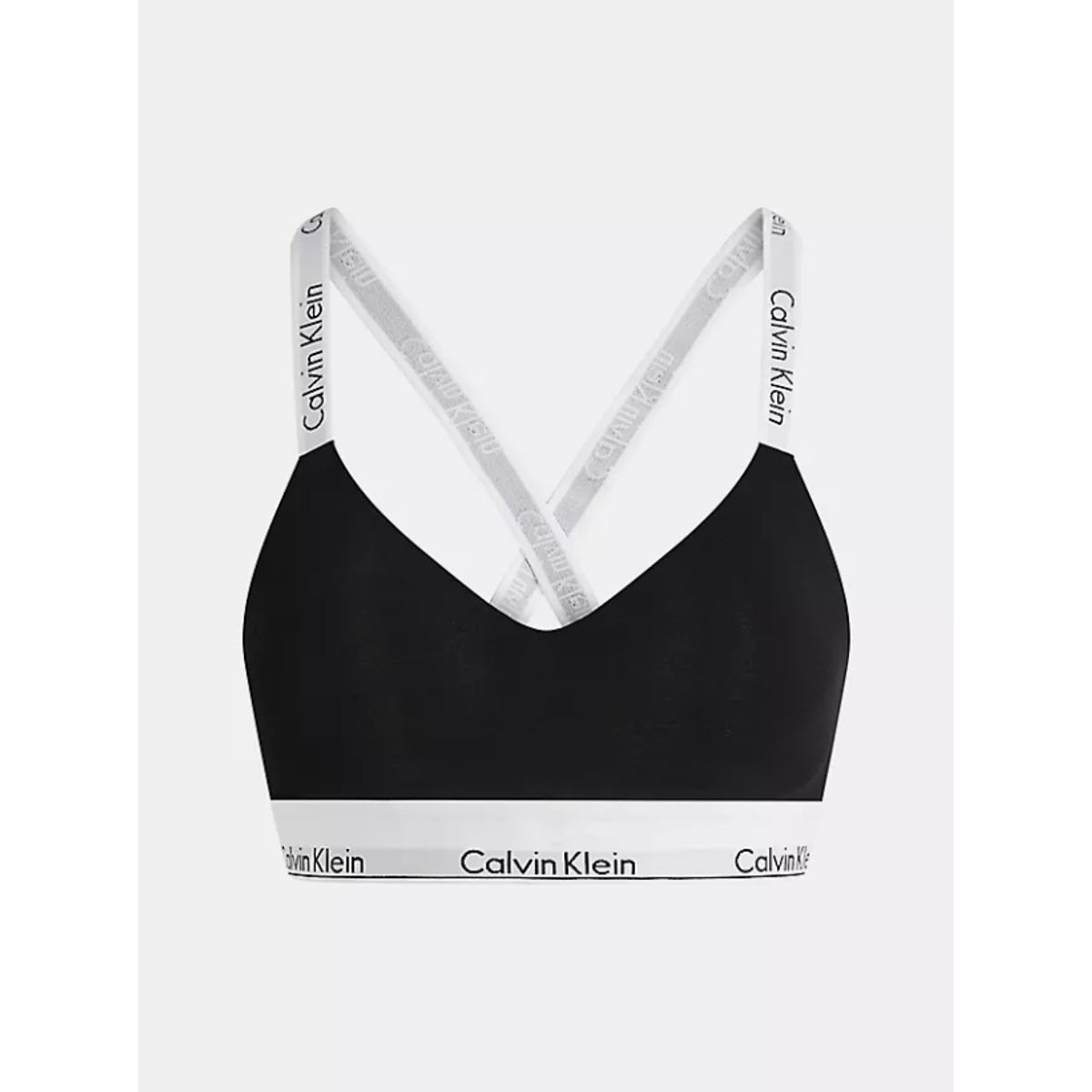 Calvin Klein Women Lined Bralette Qf7059e Black-medium