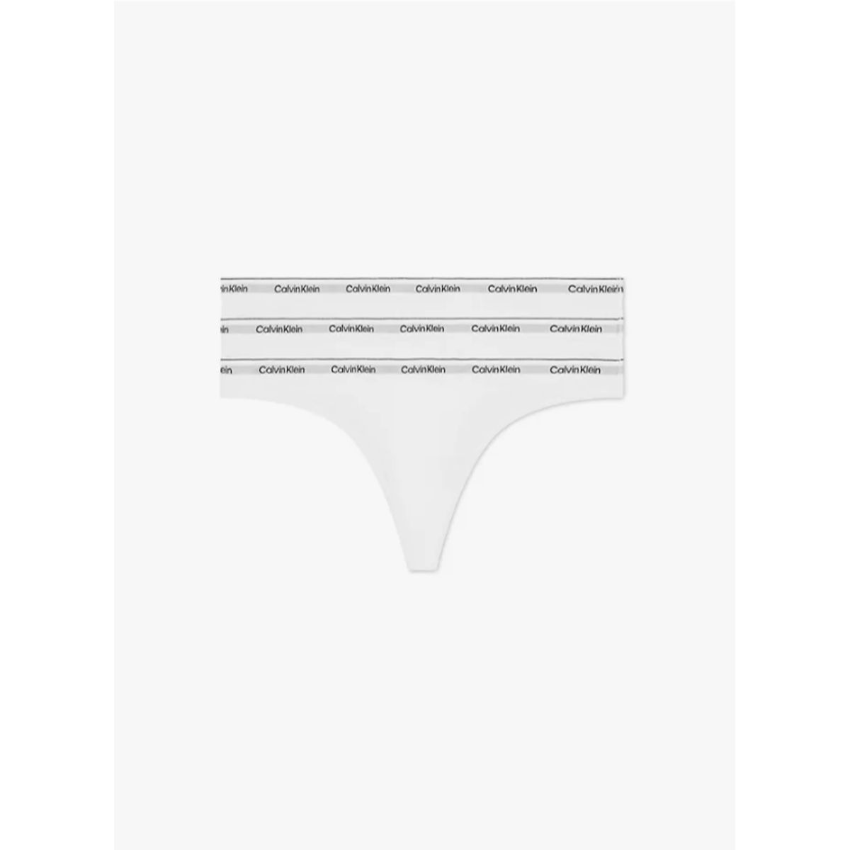 Calvin Klein Women 3-pack Thong Qd5209e White/white/white-x-small