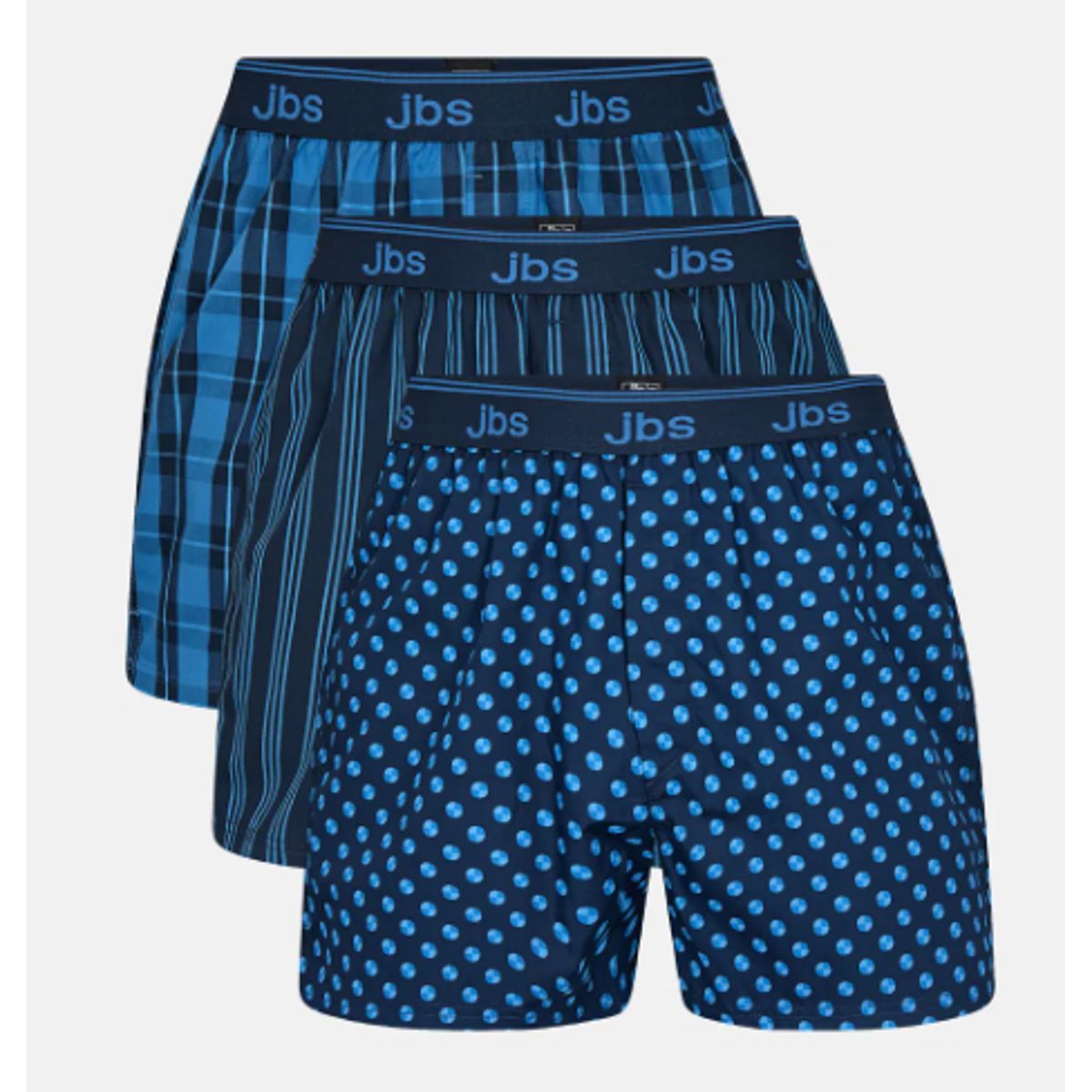 Jbs 3-pack Løse Boxershorts Økologisk Bomuld