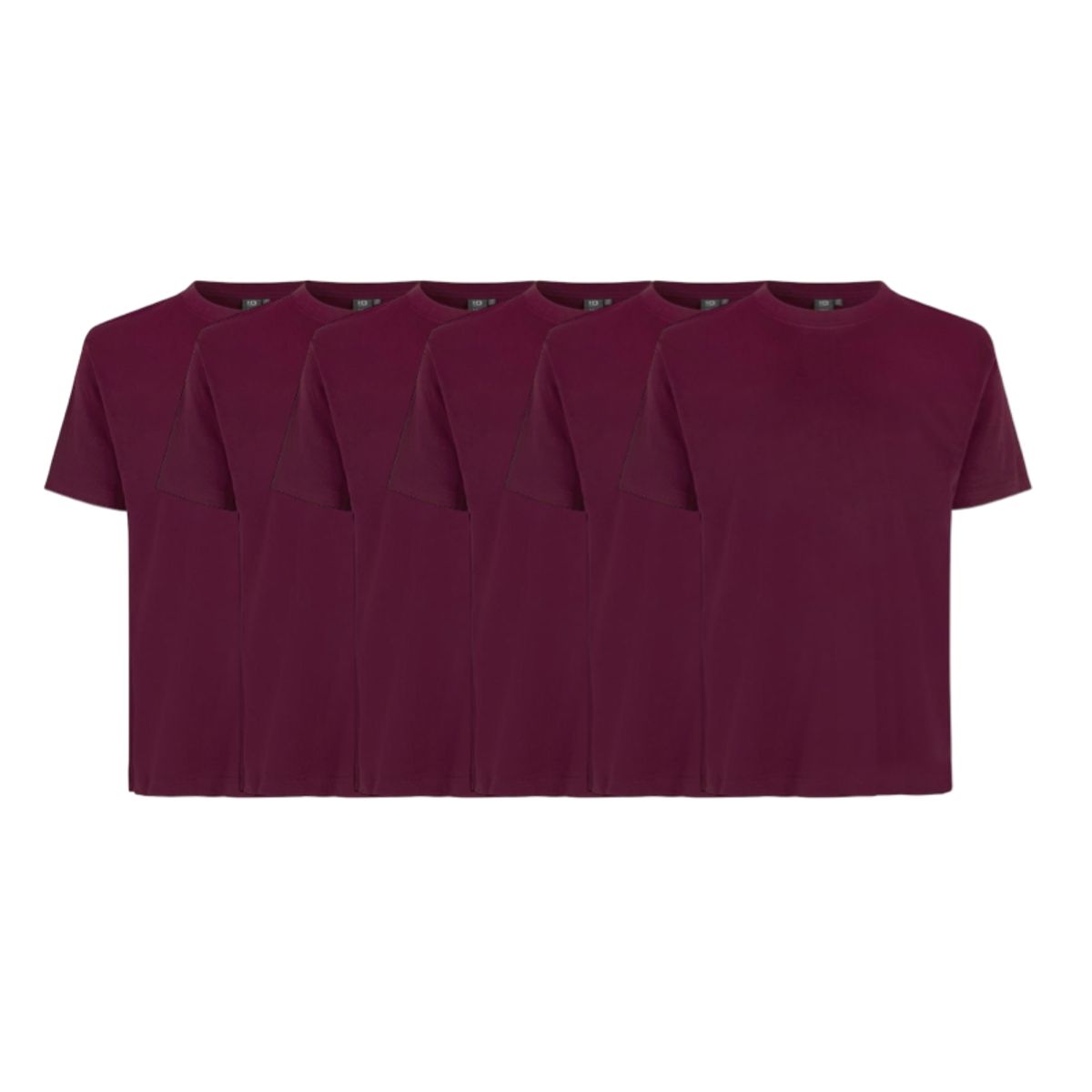 Id T-time 6-pak T-shirt 0510 Bordeaux-large