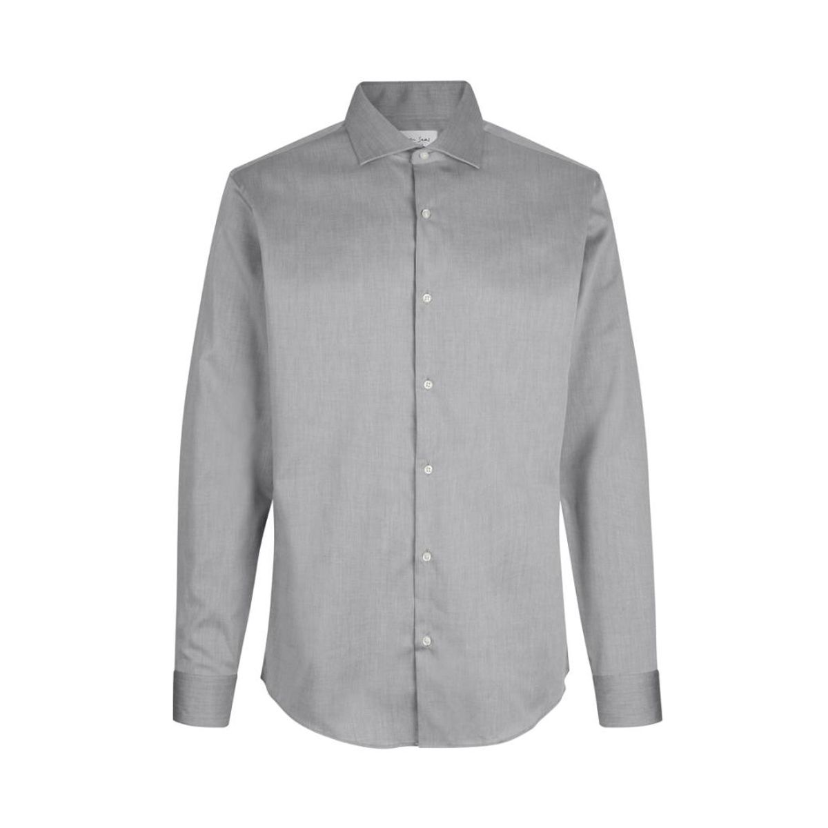 Seven Seas Skjorte Modern Fit Ss8 Silver Grey