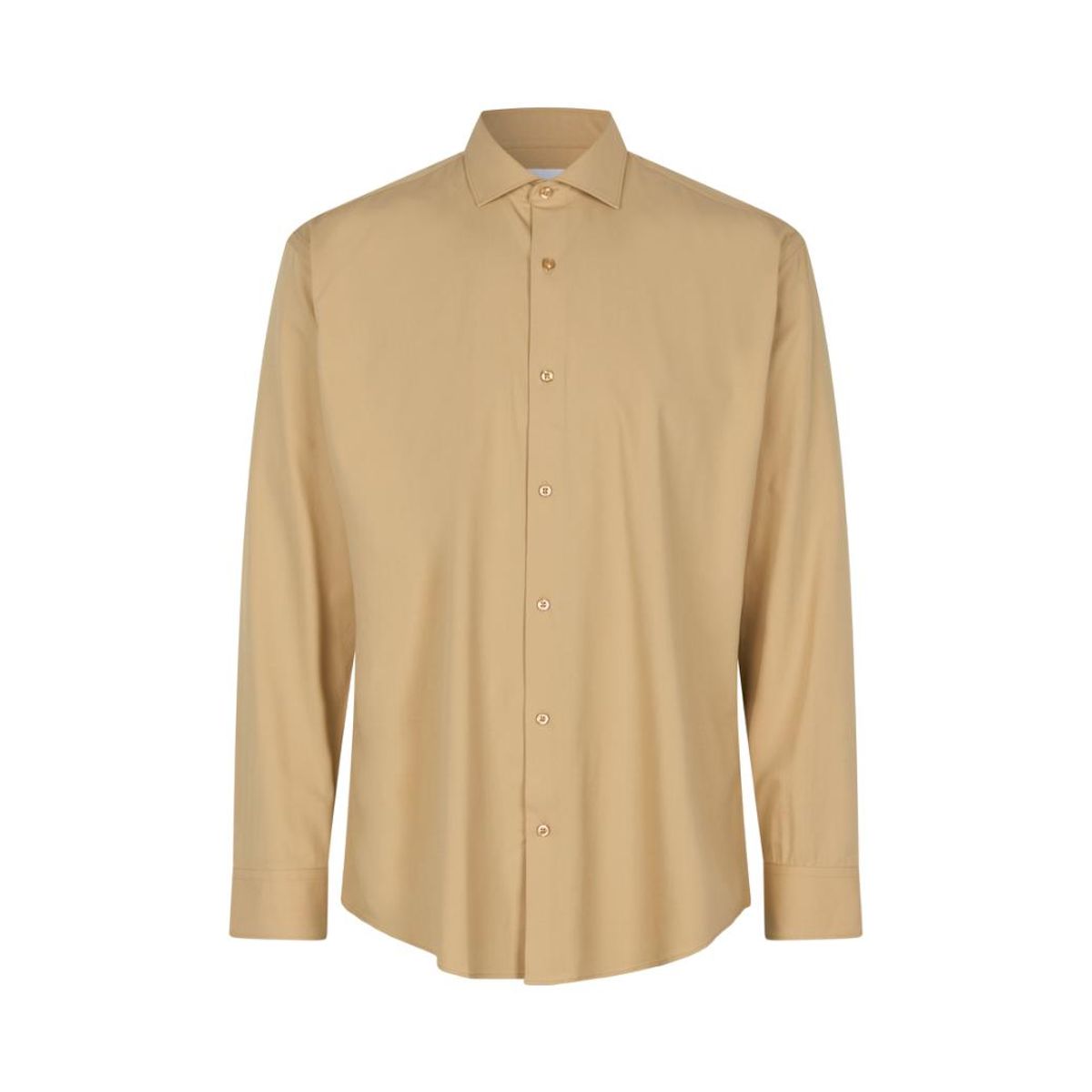 Seven Seas Hybrid Skjorte Modern Fit S50 Sand-49/50-4xl