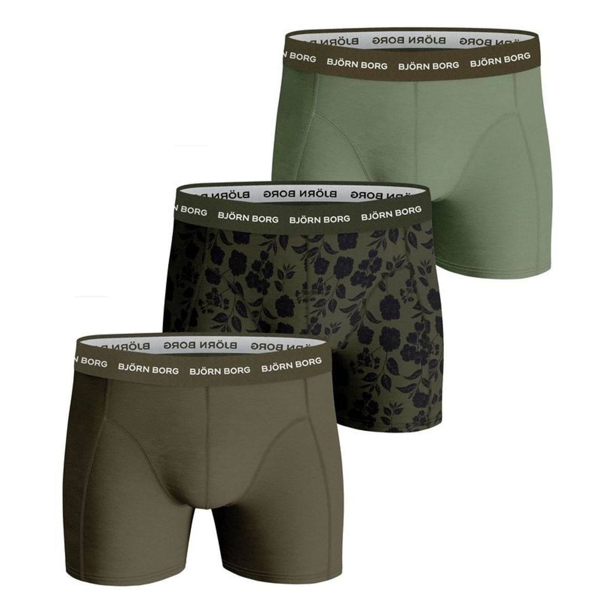 ESSENTIAL BOXER 3p, MULTIPACK 4, XXL