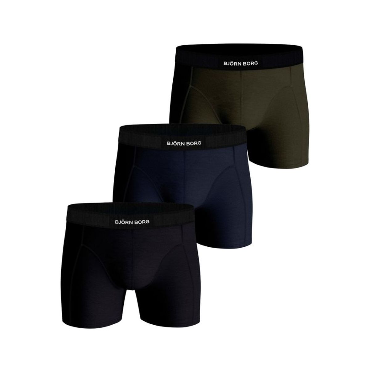 PREMIUM COTTON STRETCH BOXER 3p, MULTIPACK 2