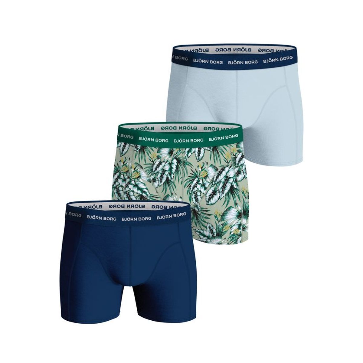 COTTON STRETCH BOXER 3p, MULTIPACK 12