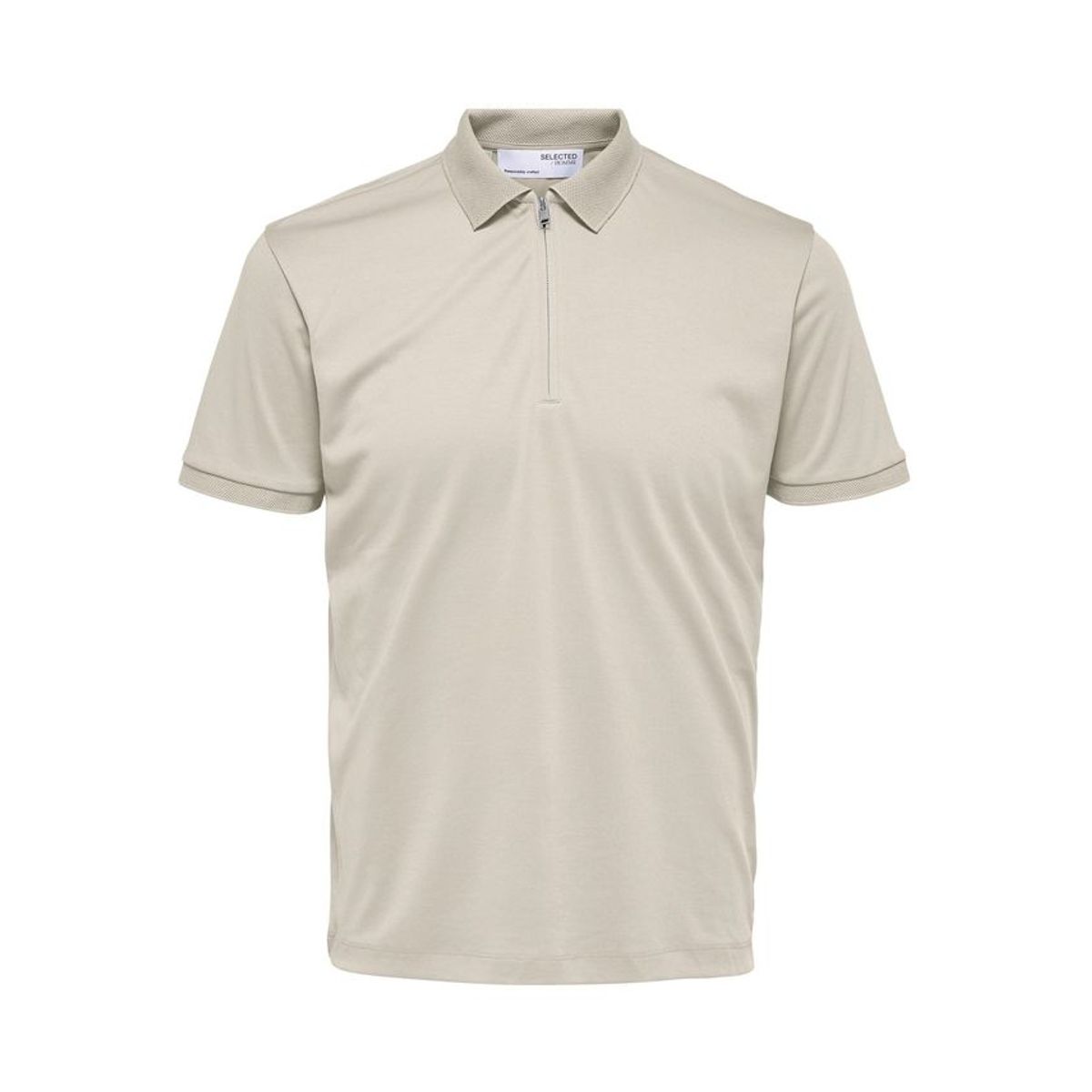 SLHFAVE ZIP SS POLO B