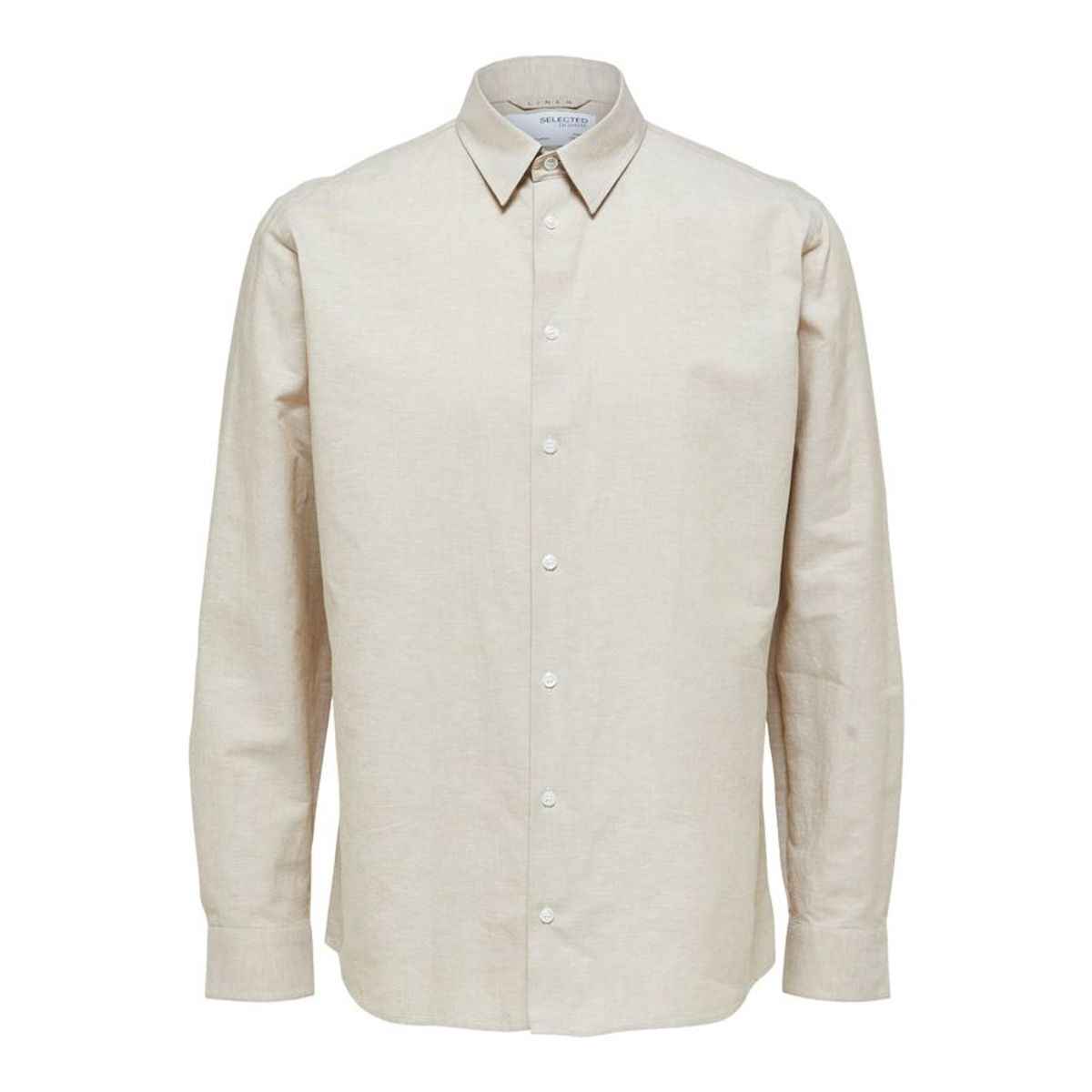 SLHSLIMNEW-LINEN SHIRT LS CLASSIC W