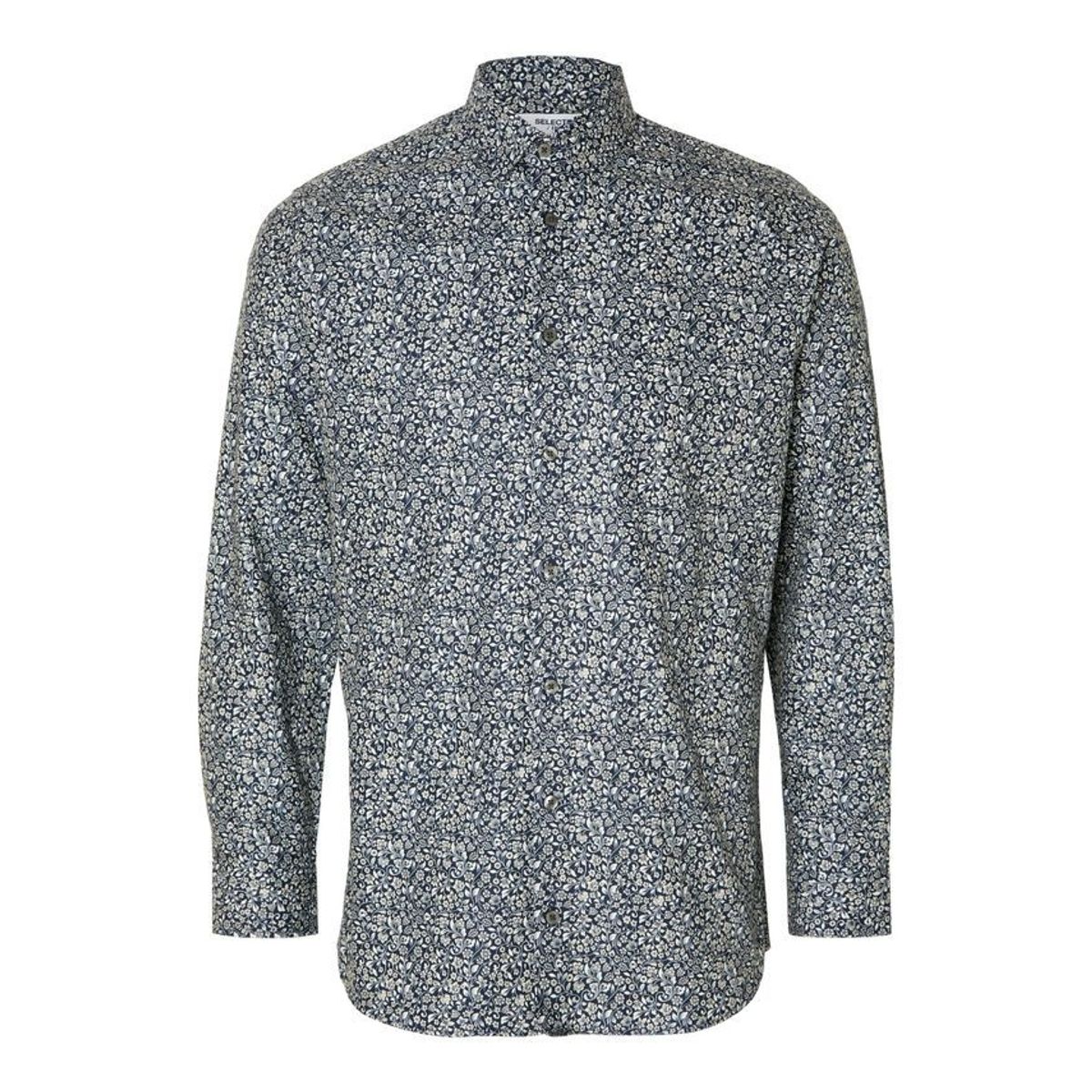 SLHSLIMSOHO-ETHAN-AOP SHIRT LS B NO