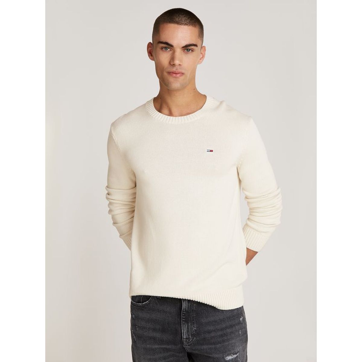 TJM SLIM ESSNTLS C-NECK SWEATER