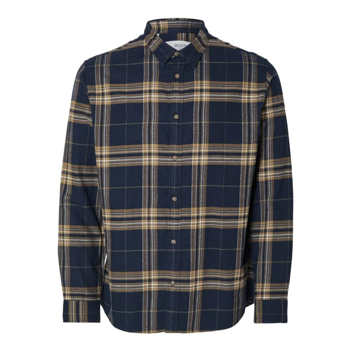 SLHSLIMOWEN-FLANNEL SHIRT LS NOOS