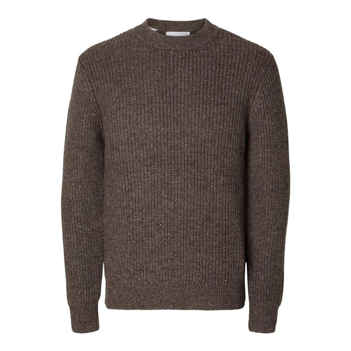 SLHLAND LS KNIT CREW NECK W