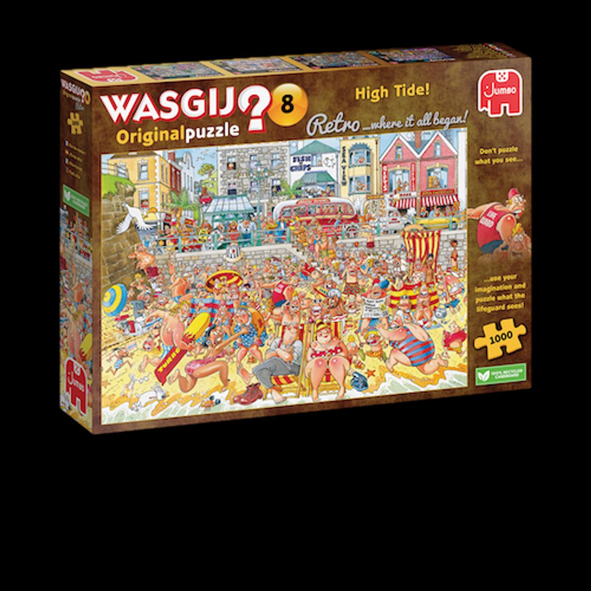 Wasgij Retro Original 8: HIGH TIDE - 1000