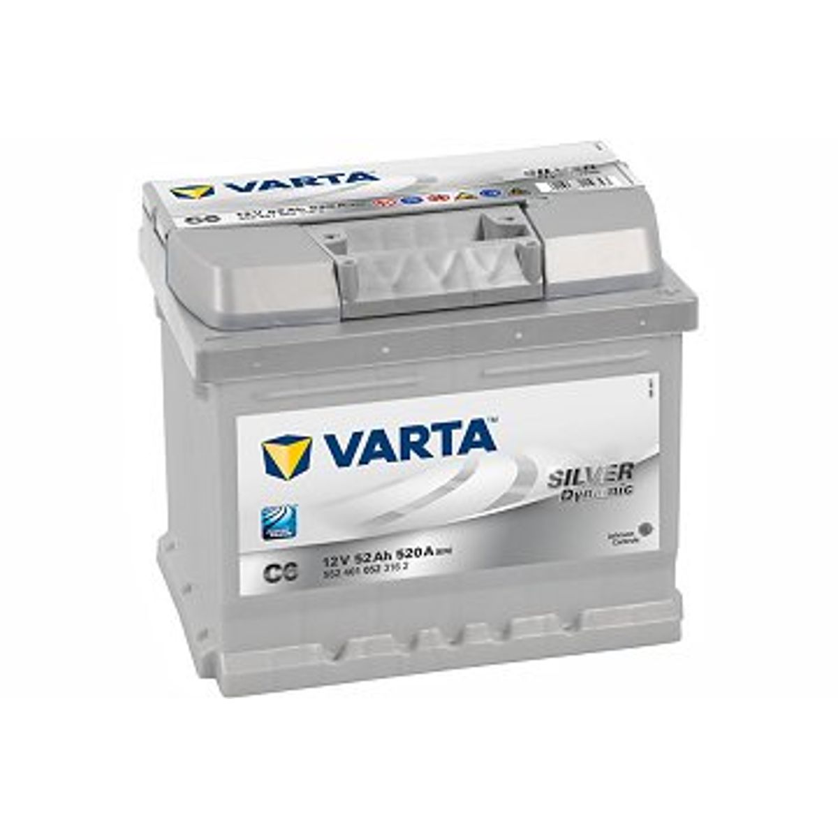 VARTA Batteri 52Amp.