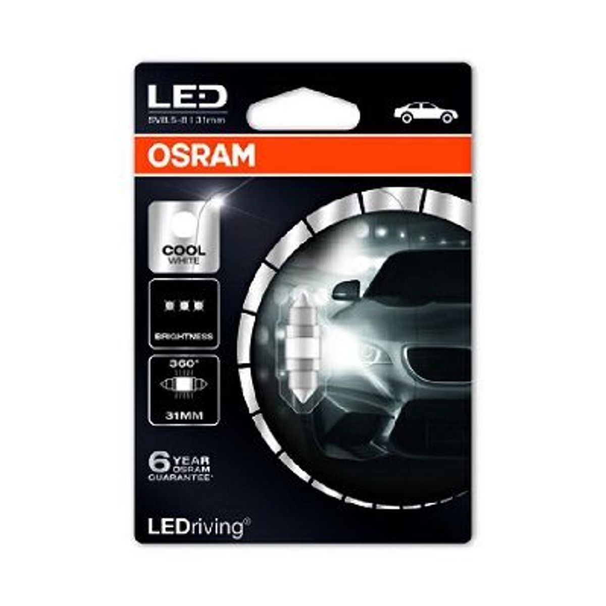 OSRAM Osram LED RETROFIT 12V PREMIUM LED COOL WHITE 1W