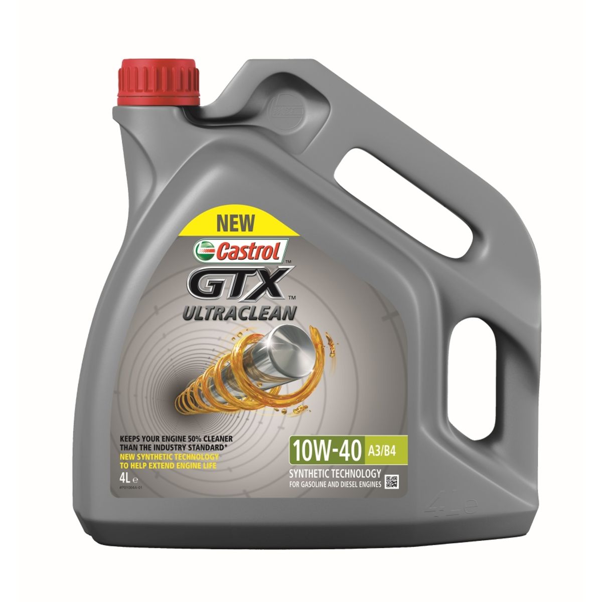 CASTROL Castrol GTX Ultraclean 10W40 A3/B4 5L.