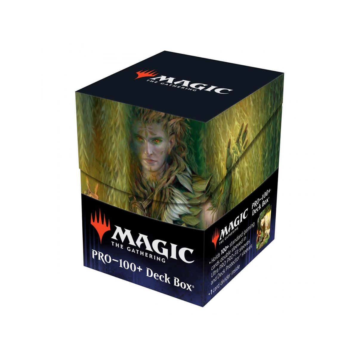 Kaust, Eyes of the Glade - Deck box 100+ - Murders at Karlov Manor - Magic the Gathering - Ultra Pro