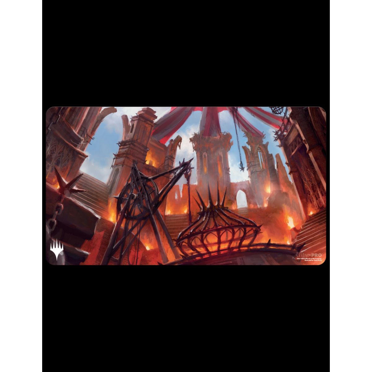 From the Cult of Rakdos Playmat - Ravnica Remastered - Magic The Gathering - Ultra Pro