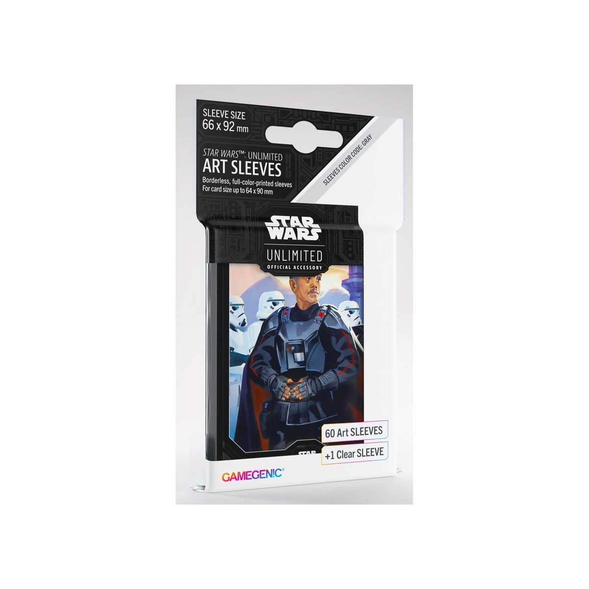 Star Wars Unlimited Art Sleeves, Moff Gideon - 60 stk - plastiklommer - Gamegenic