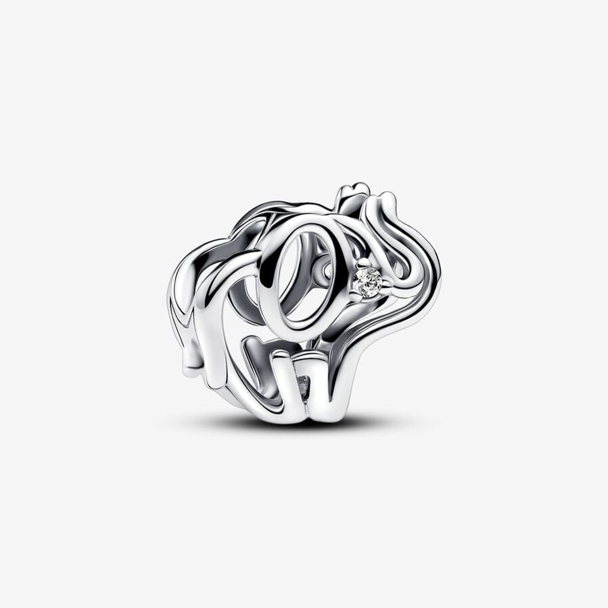 Elephant Sterling Sølv Charm fra Pandora 793345C01