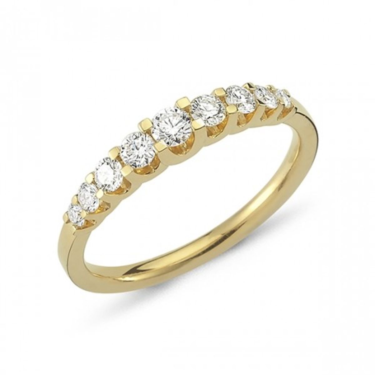 Nuran Empire 14 Karat Guld Ring med Diamanter 0,50 Carat W/SI