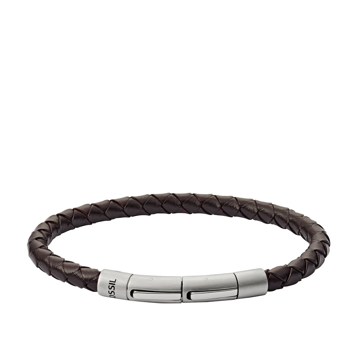 Læder Herrearmbånd fra Fossil JF03187040