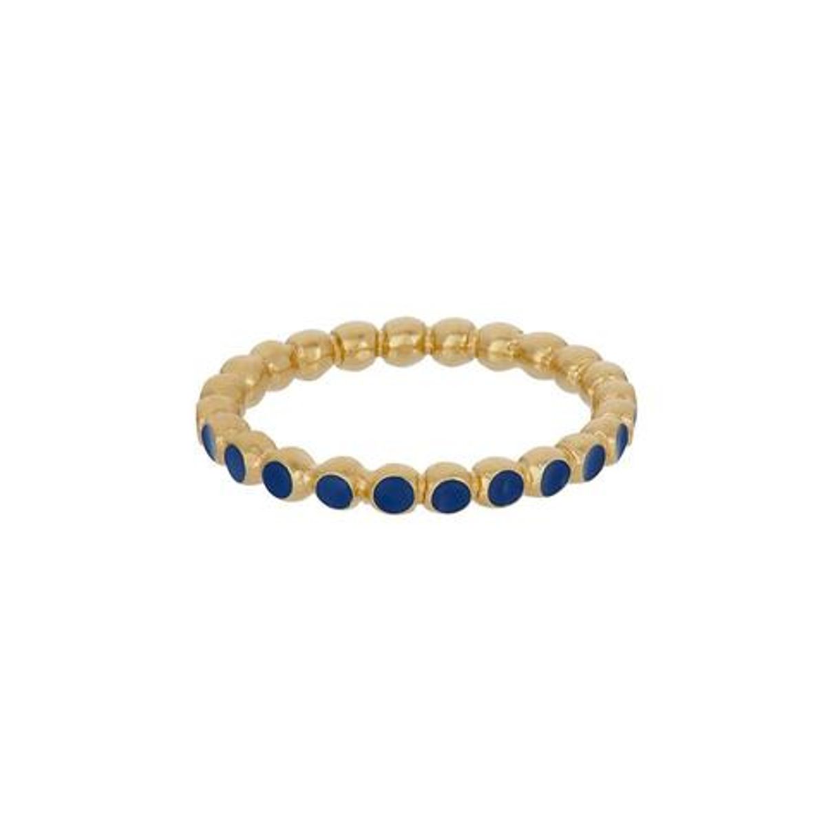 Pernille Corydon Pixel Blue Forgyldt Sølv Ring R-608-GP