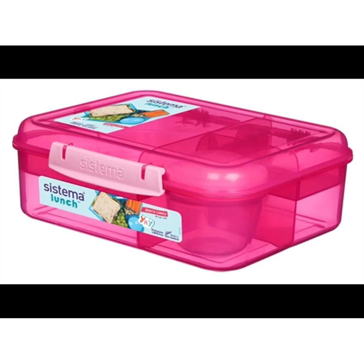 SISTEMA Bento Lunch 1,65L Rosa