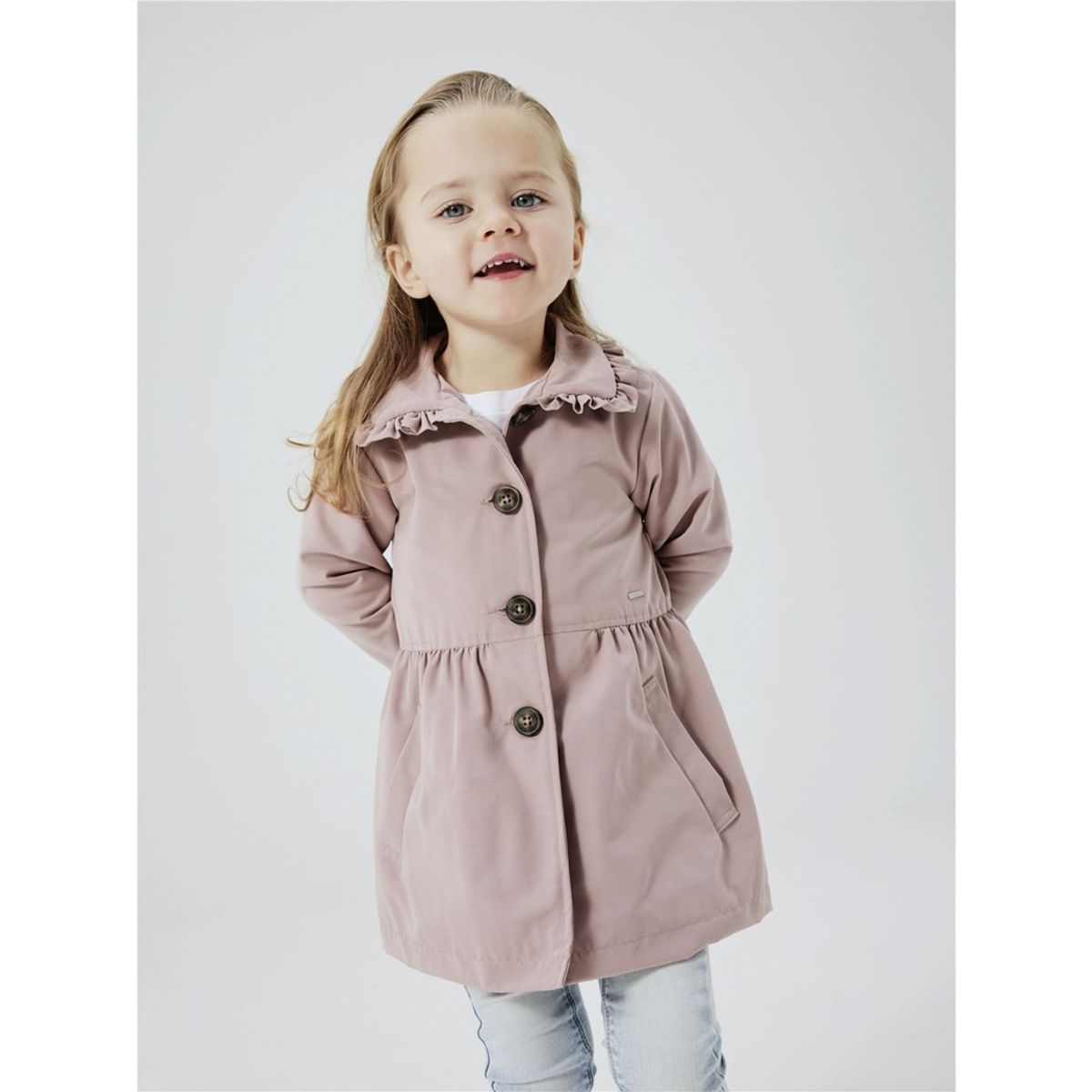 NAME IT Trench Coat Madelin Deauville Mauve