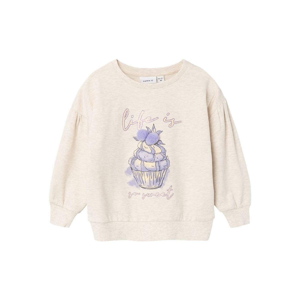 NAME IT Sweatshirt Dinah Peyote Melange