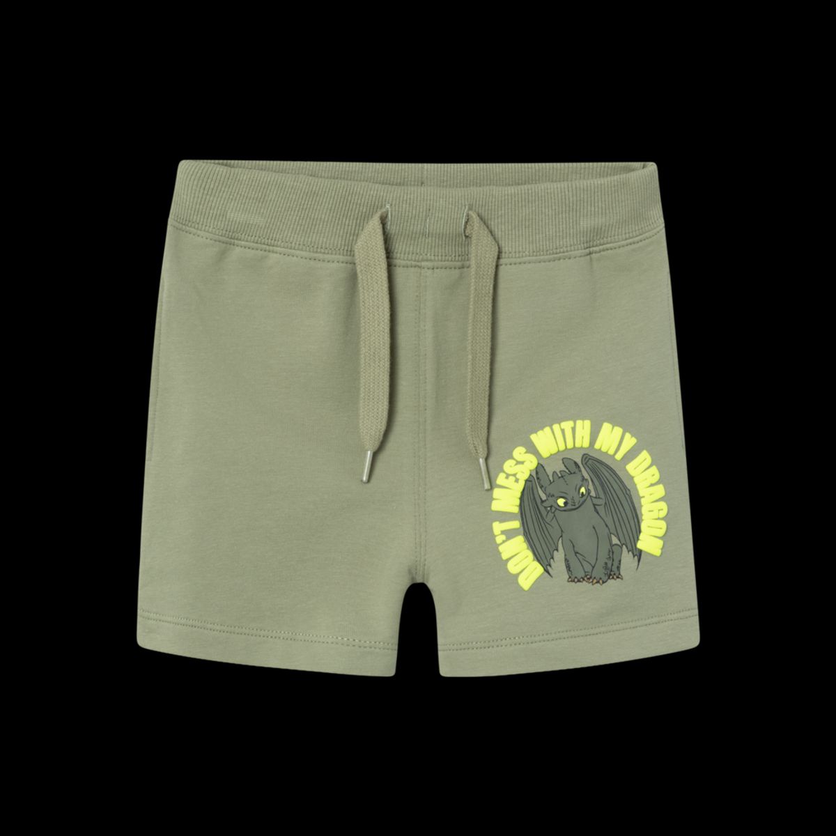 NAME IT Sweatshorts Dragon Abil Oil Green