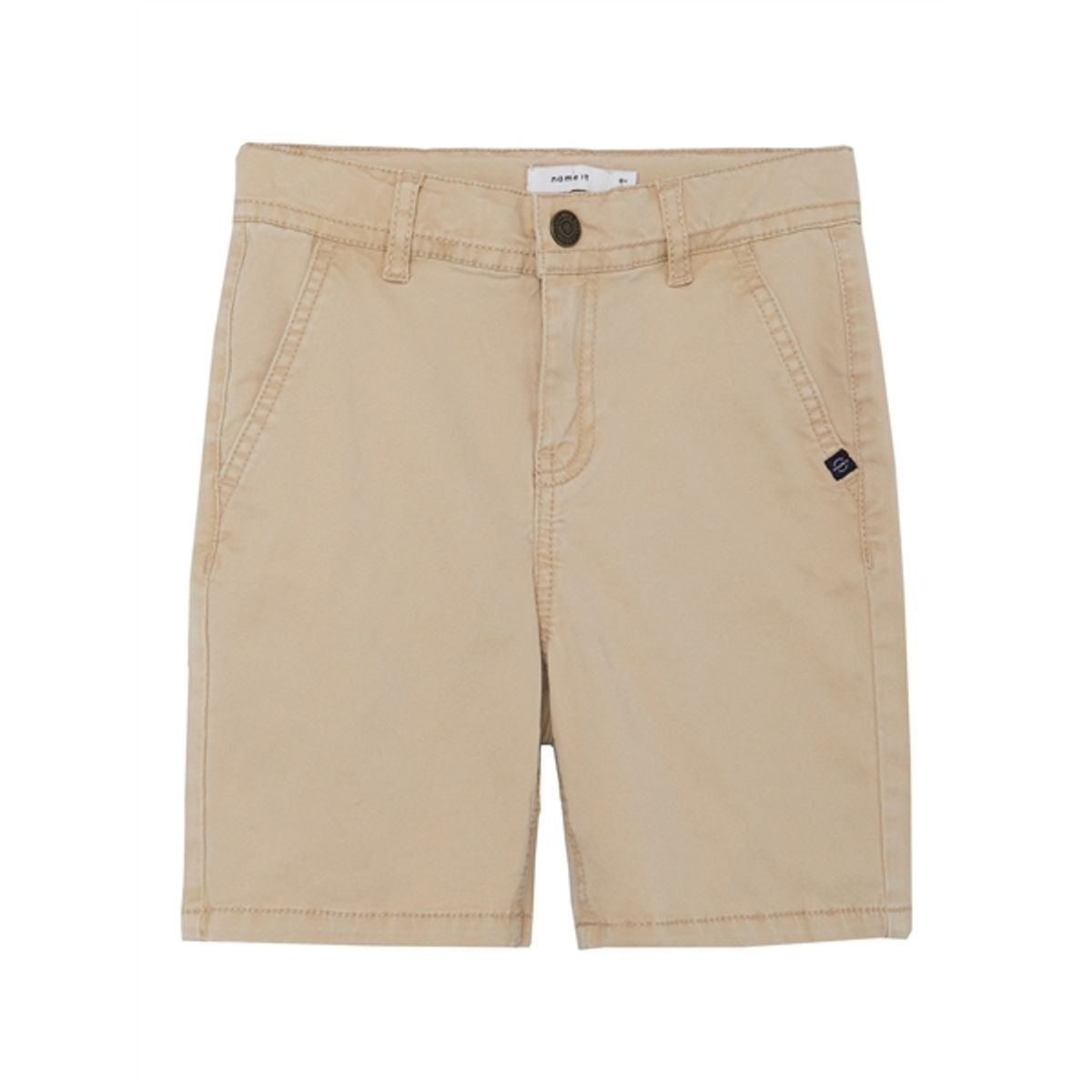 NAME IT Twill Shorts Silas Humus