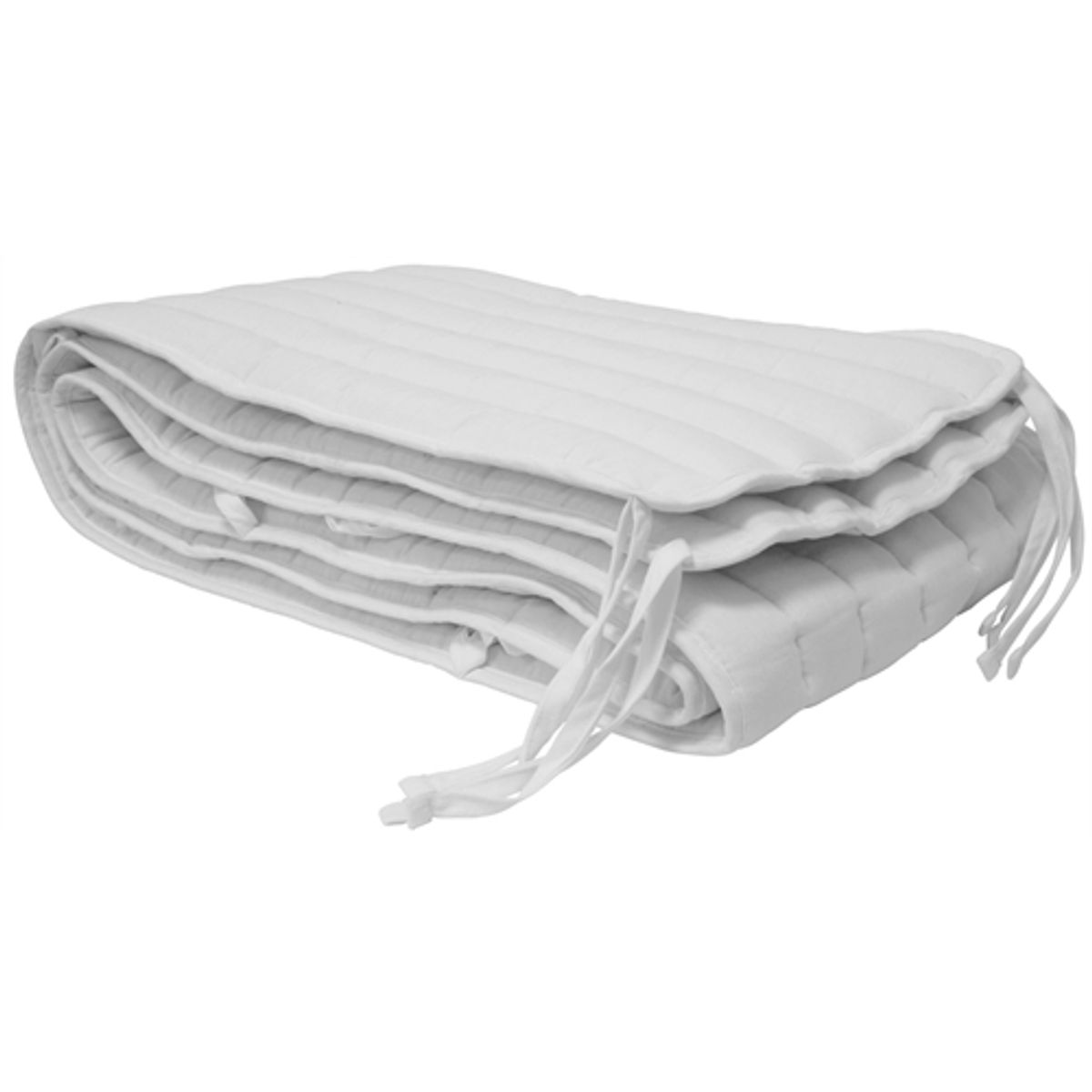 Sengerand fra Dozy by Cozy - Grå - 260 x 25 cm - Passer til en baby vugge