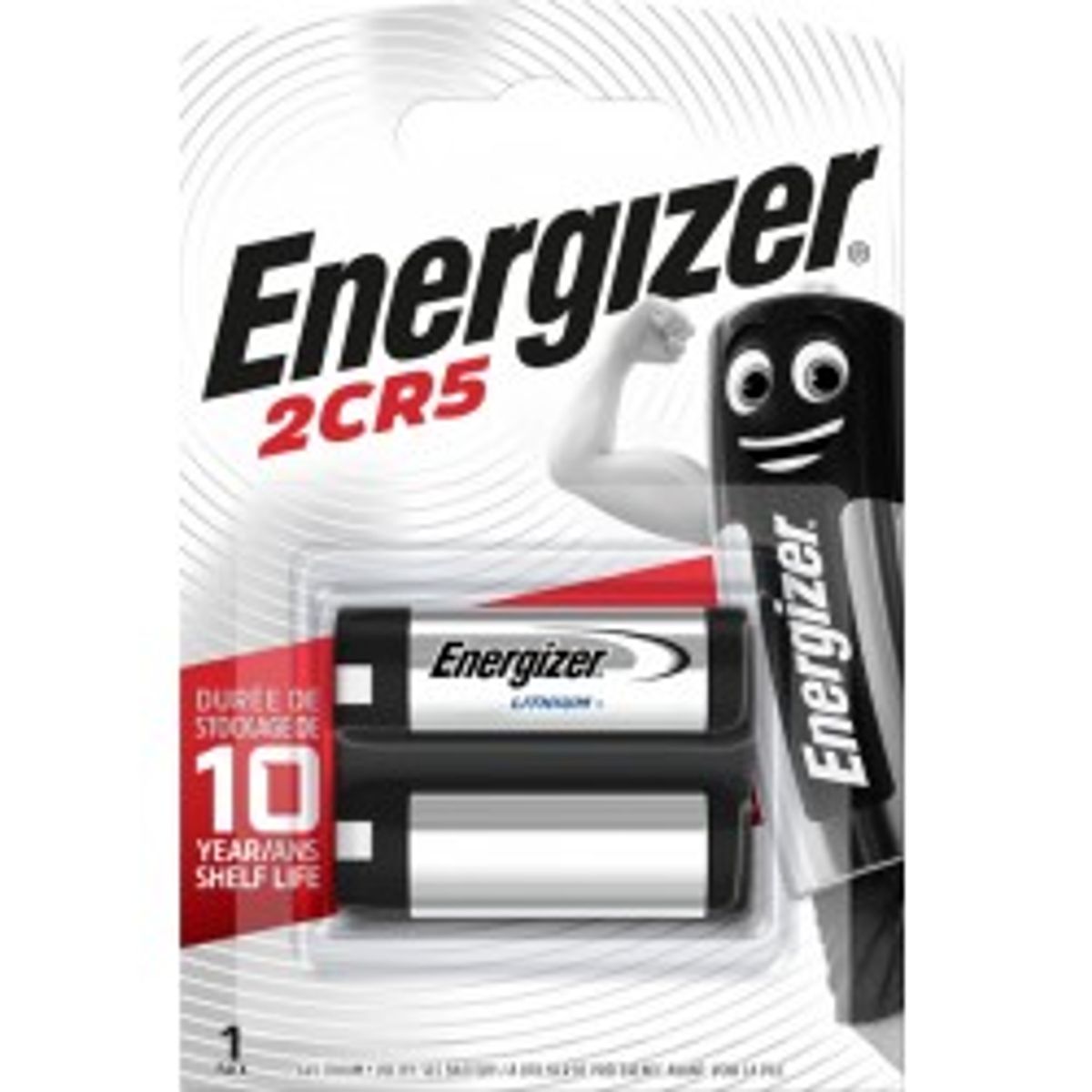 Energizer Lithium Photo 2CR5 1 pack - Batteri