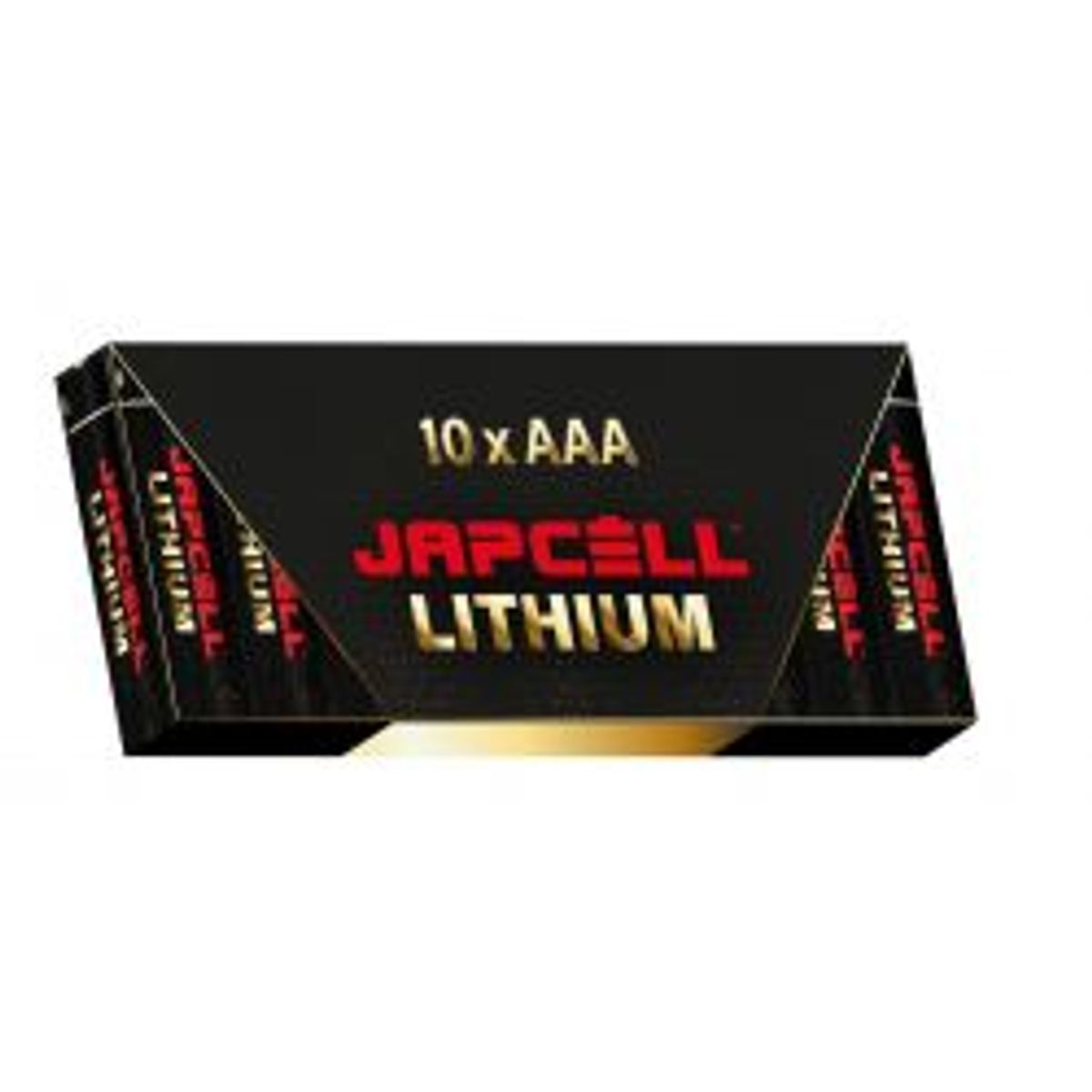 JAPCELL Lithium AAA Batteries 10 pcs pack - Batteri